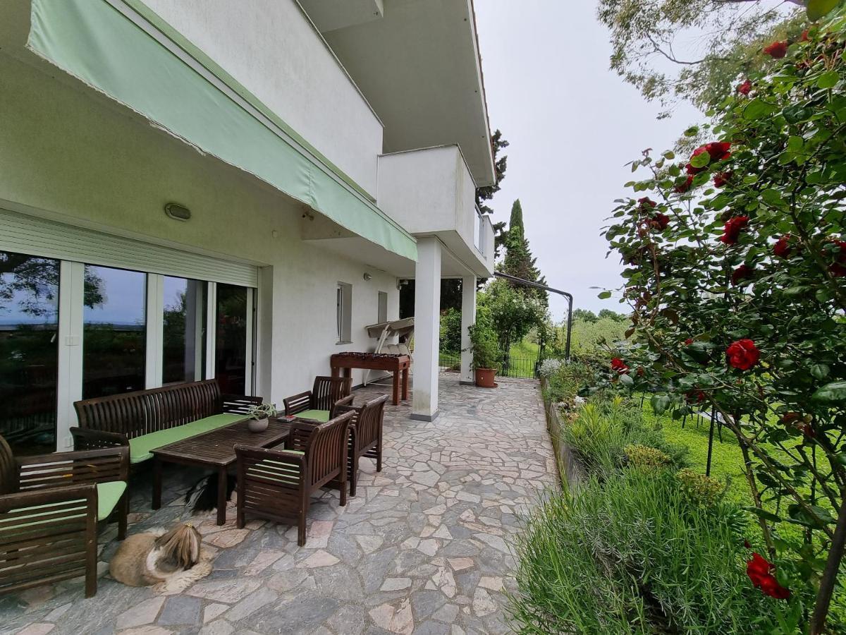 Garden apartment Sečovlje Exterior foto